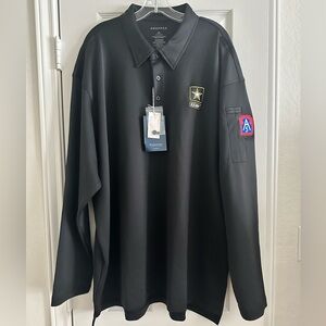 Propper® I.C.E.® Men’s Performance Long Sleeve US Army Tactical Polo Shirt, 2XL